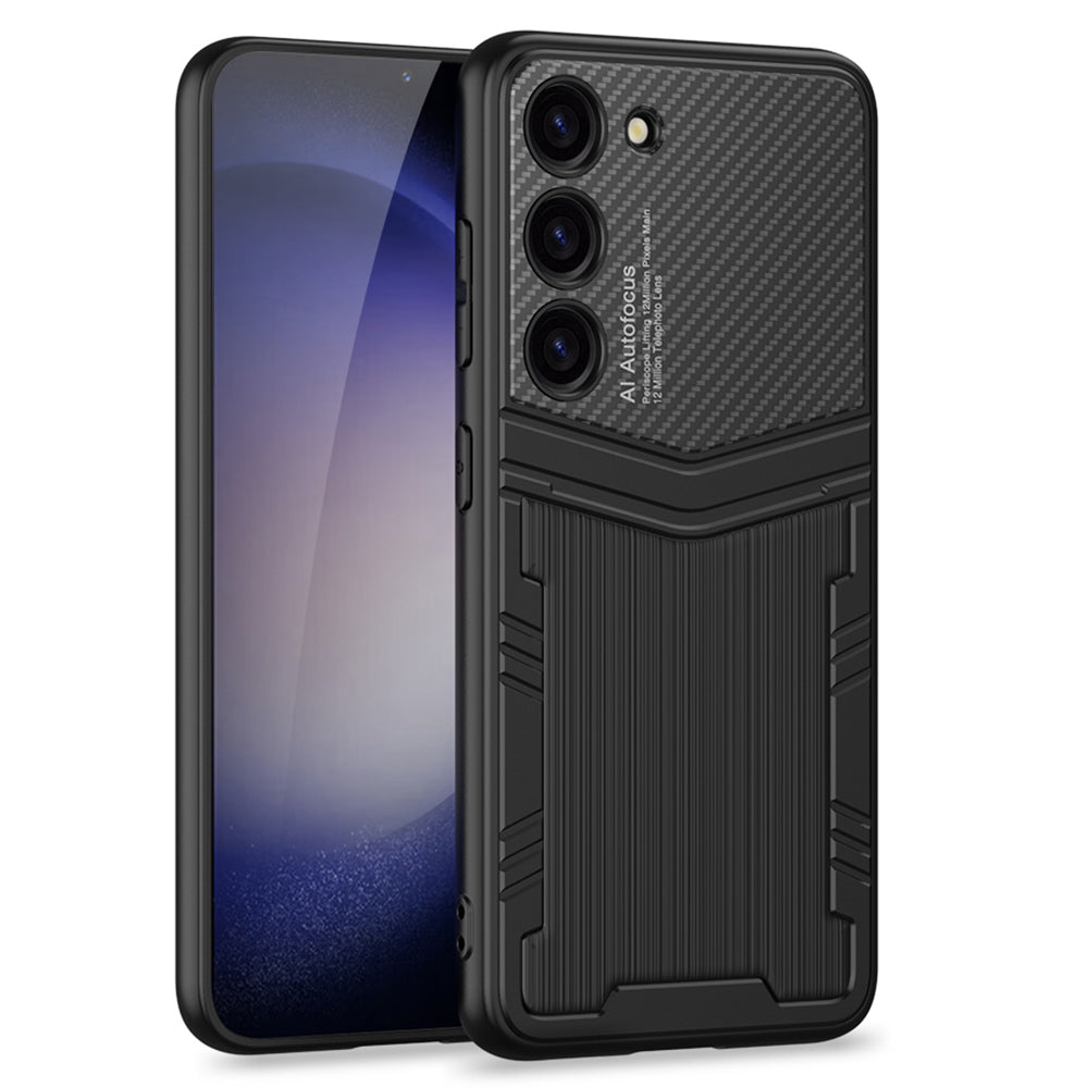 GKK pro Samsung Galaxy S23 texturované pouzdro na telefon proti poškrábání PU kožené PC TPU nárazuvzdorný kryt GKK pro Samsung Galaxy S23 texturované pouzdro na telefon proti poškrábání PU kožené PC TPU nárazuvzdorný kryt